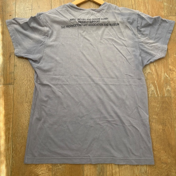 RARE Marc Jacob’s Blondie T Shirt (some faded areas on sleeves) Size M Lilac - Picture 2 of 7